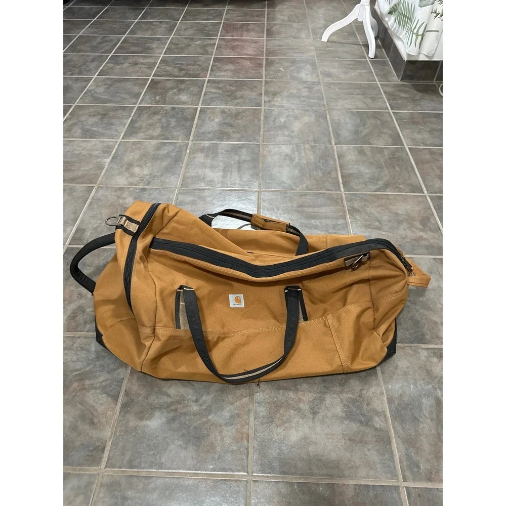 Carhartt Legacy Gear Bag 30 Duffel Carhartt Brown Heavy Duty Travel Bag